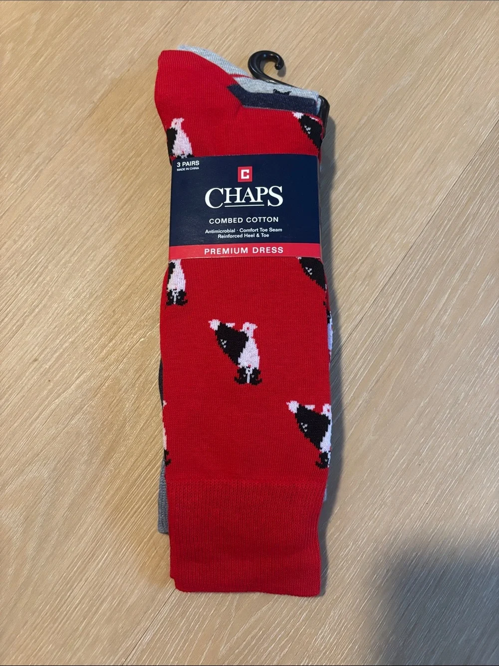 NWT Chaps Men's Assorted Premium Dress Socks (3 pair)